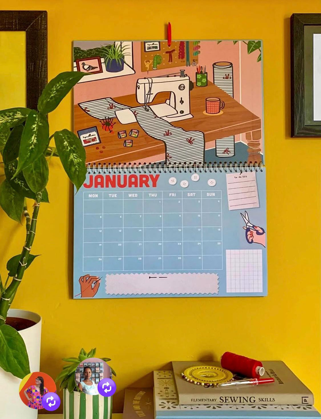 2026 Wall Calendar & Planner