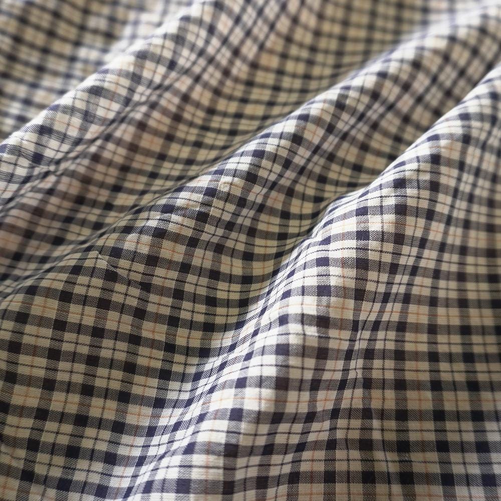 Classic Lightweight Cotton Gingham – Navy