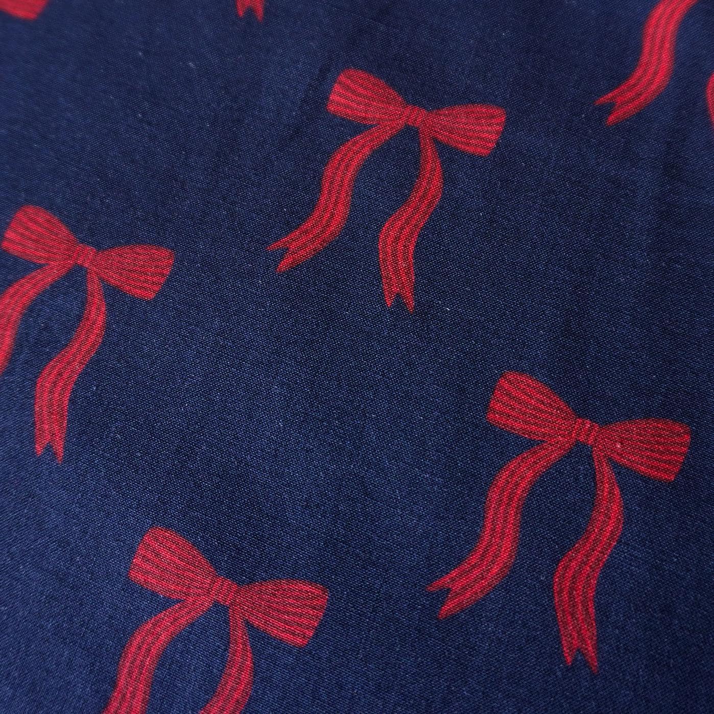 ADORN YOU - Navy - Lightweight Cotton Lawn - Hey Sew Sister