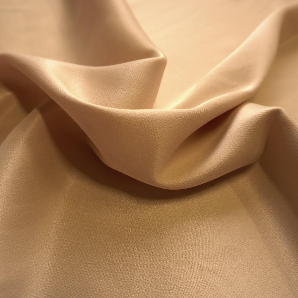 Viscose Silk Satin - Champagne yellow