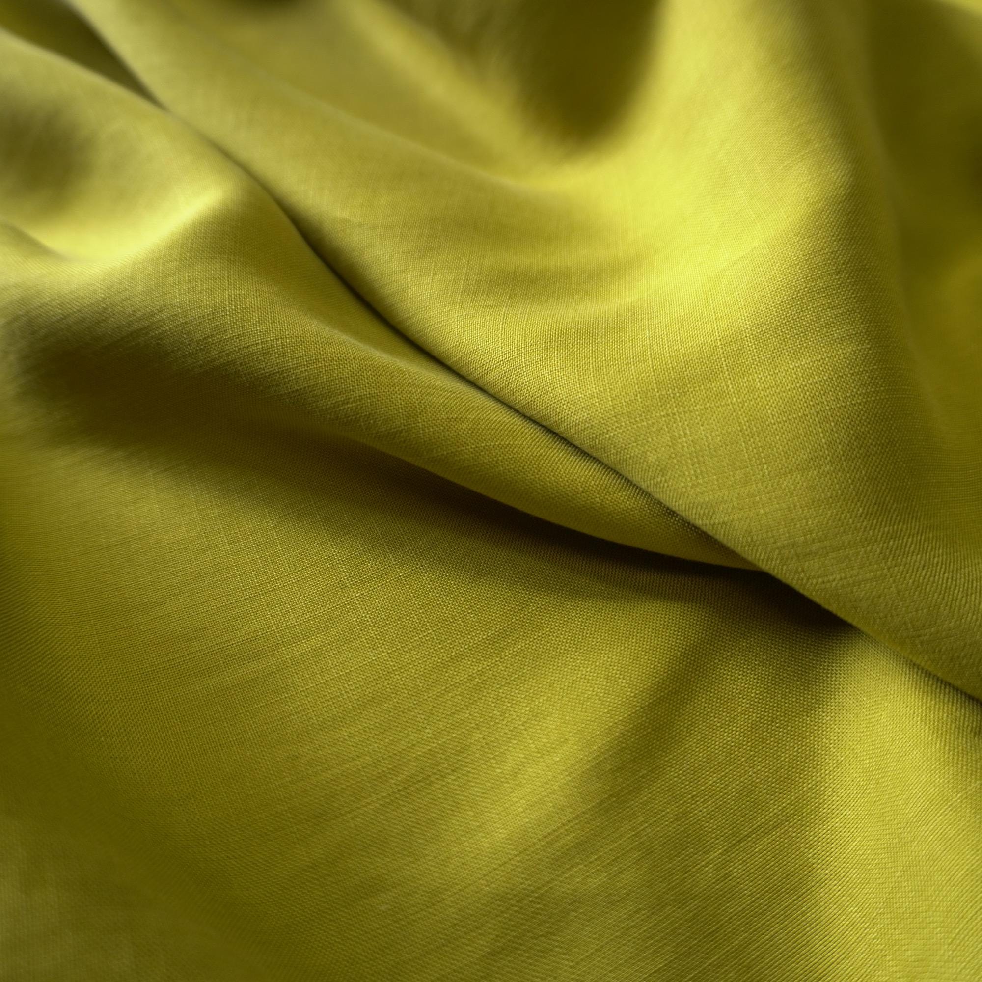 Tencel Slub Plain Weave - Chartreuse