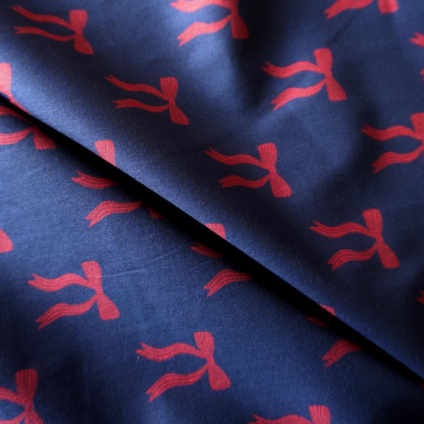 ADORN YOU - Navy - Lightweight Cotton Lawn - Hey Sew Sister