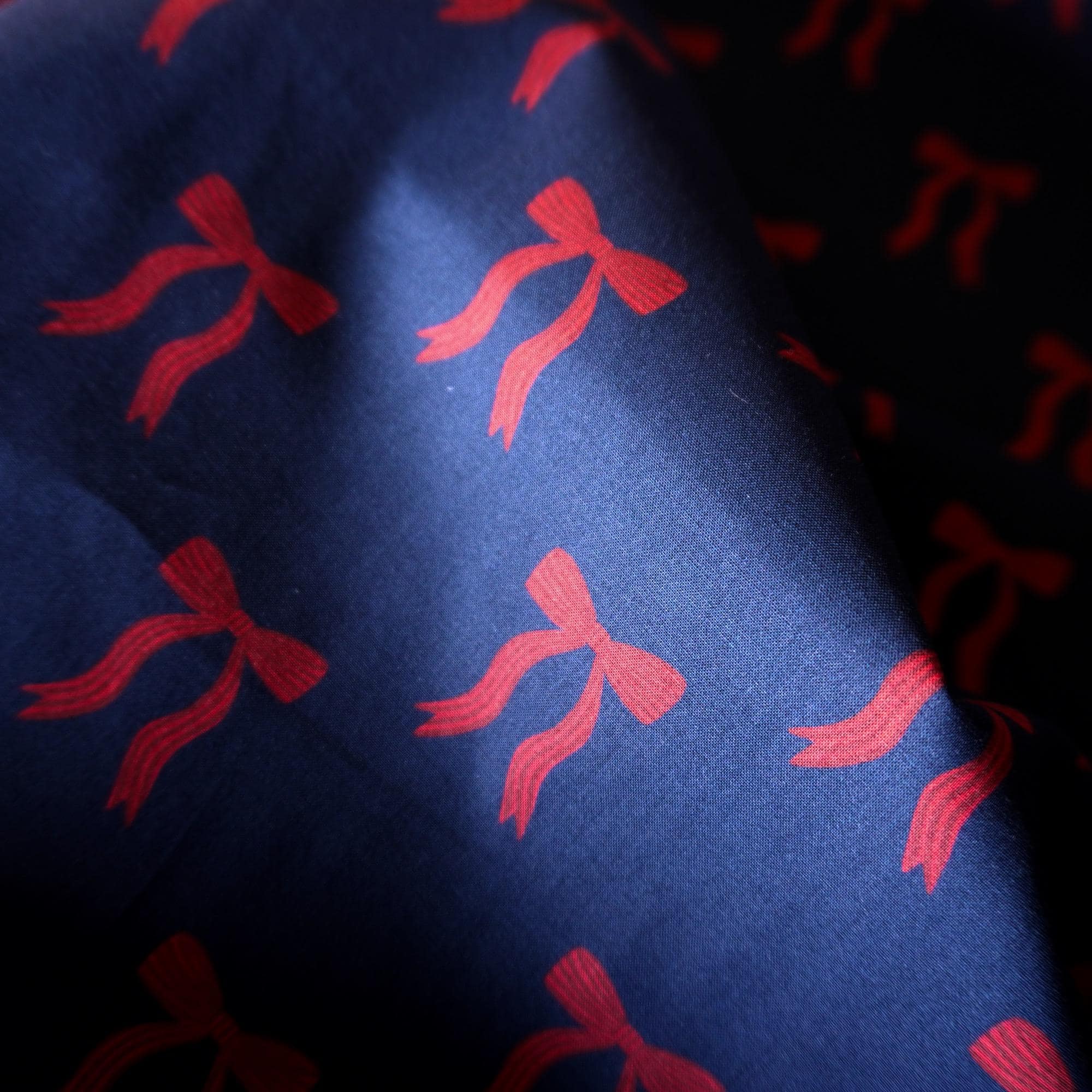 ADORN YOU - Navy - Lightweight Cotton Lawn - Hey Sew Sister