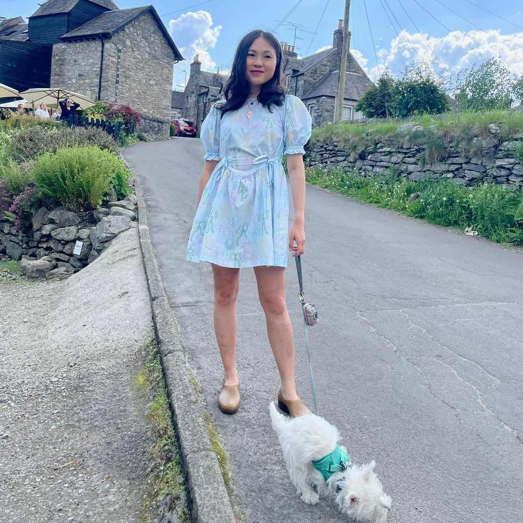 Cecilia - Light Weight Cotton Lawn Print Fabric - Hey Sew Sister