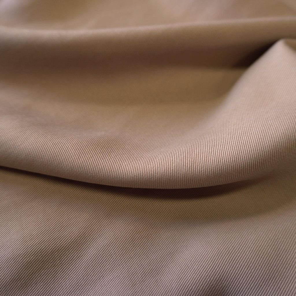 Sand Washed Tencel Twill fabric - Beige