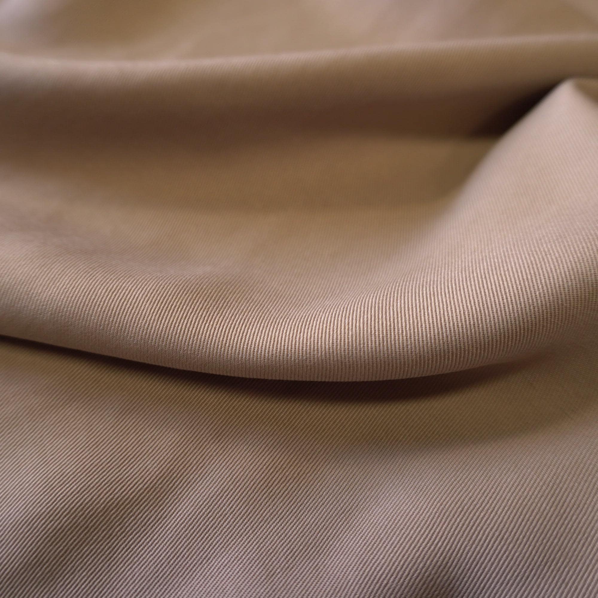 Sand Washed Tencel Twill fabric - Beige
