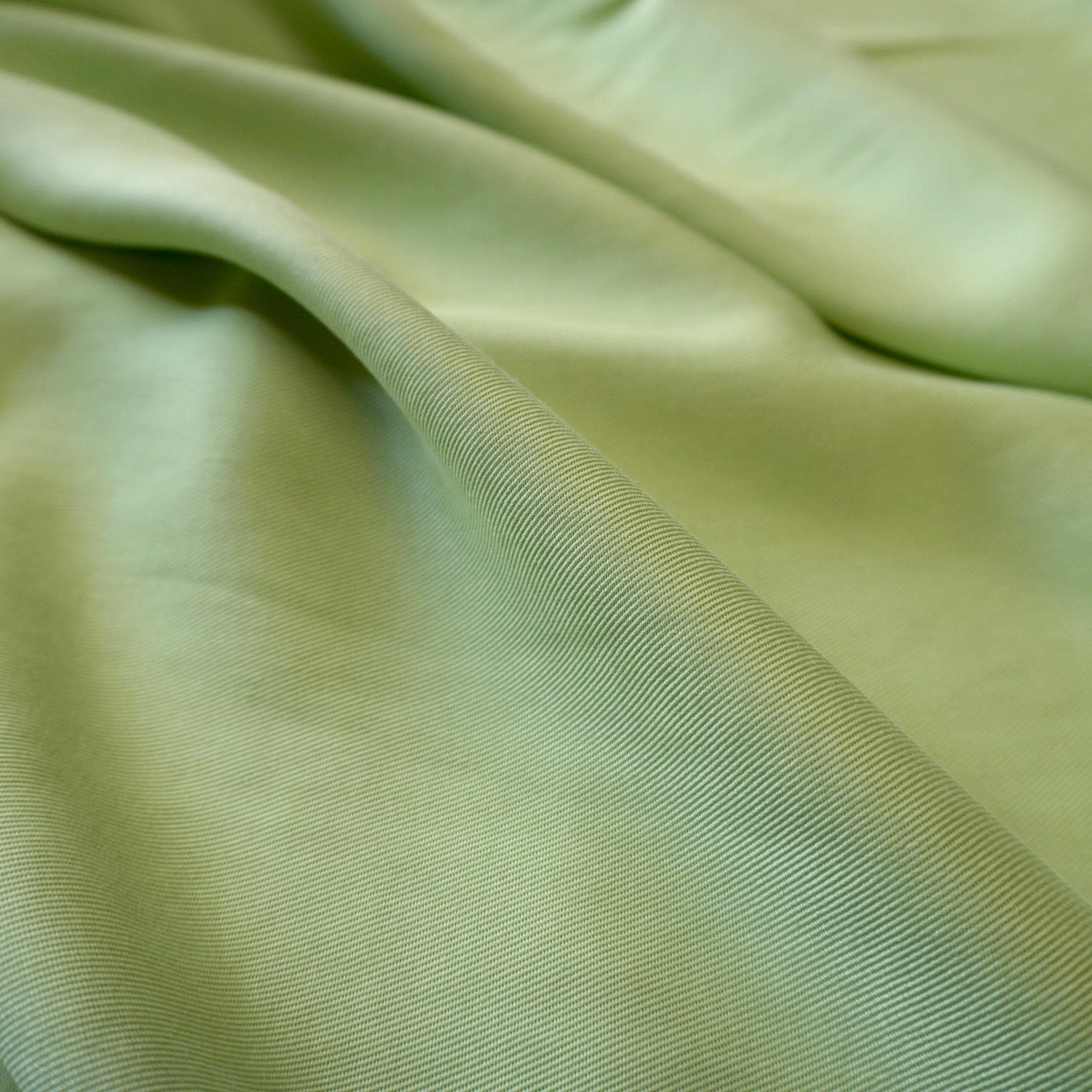 Sand Washed Tencel Twill fabric - Pistachio