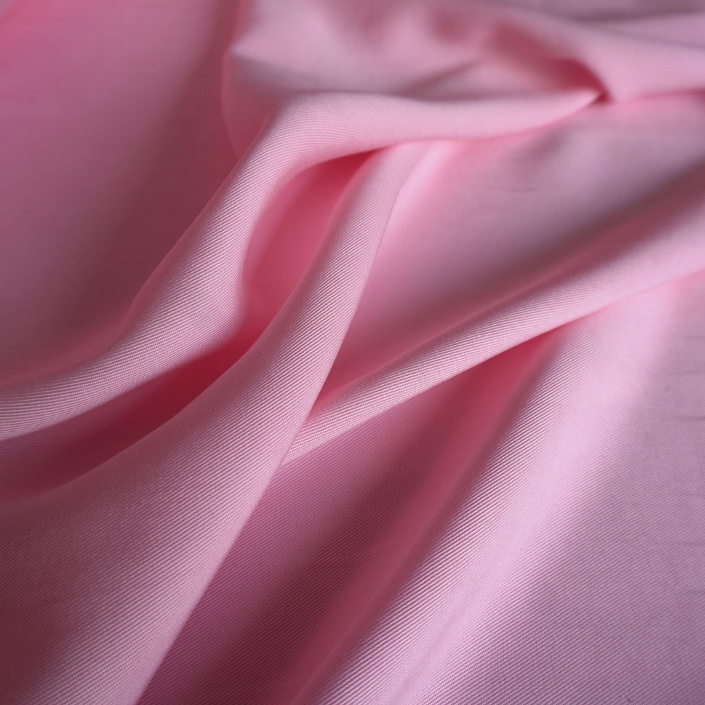 Sand Washed Tencel Twill fabric - Pale Pink