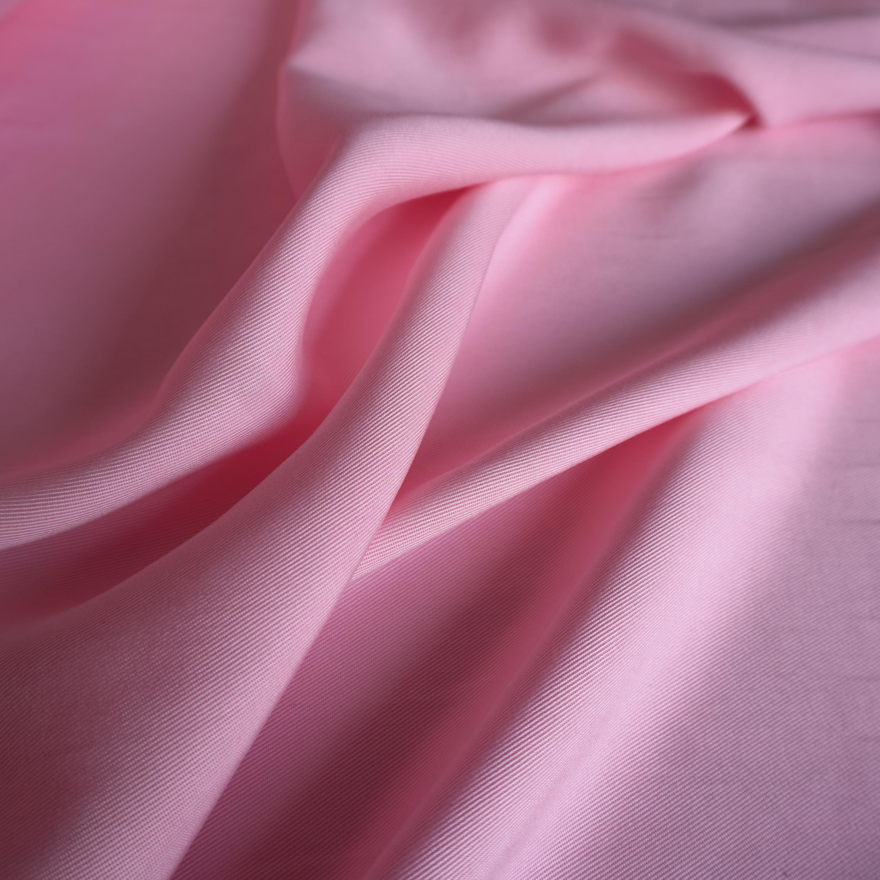 Sand Washed Tencel Twill fabric - Pale Pink