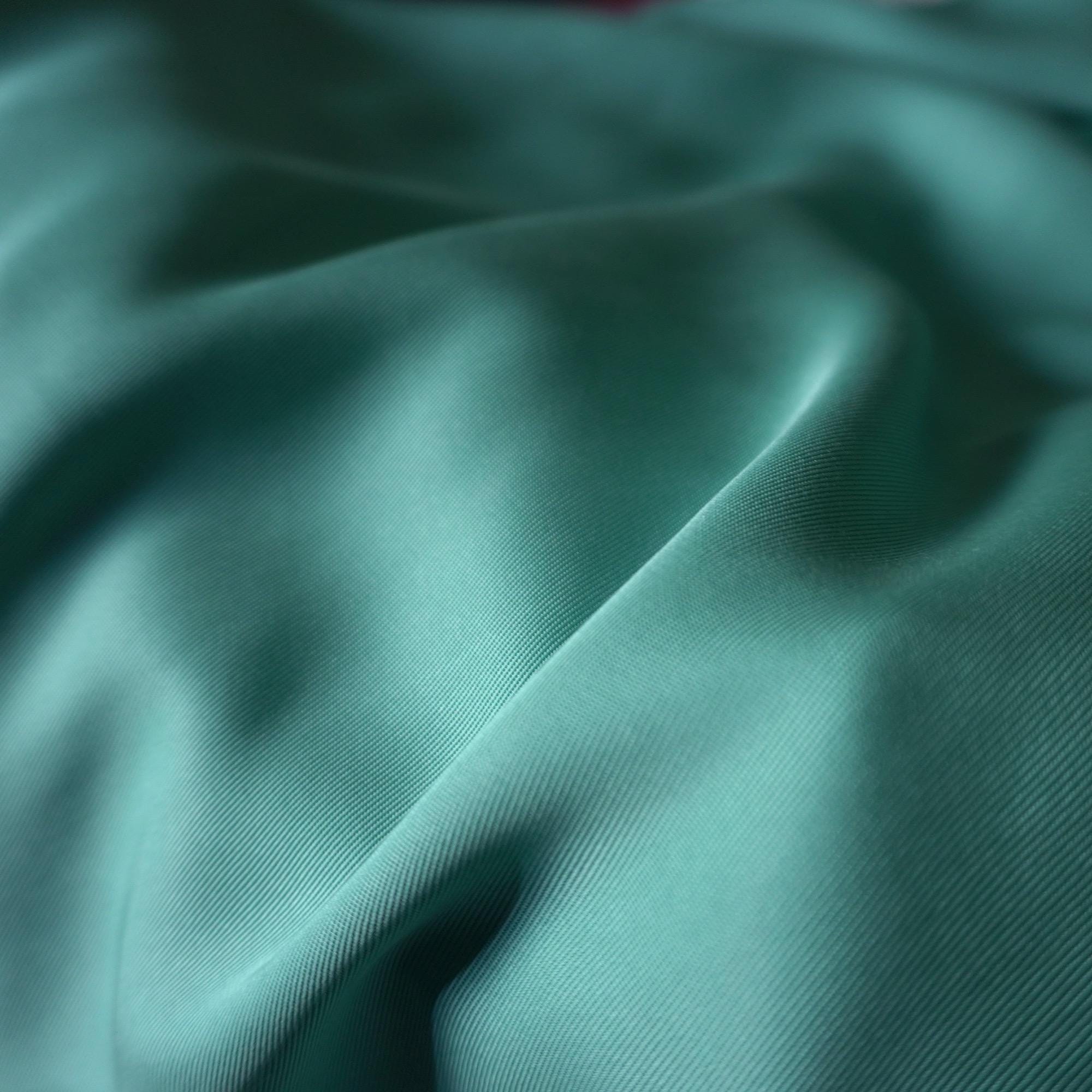Sand Washed Tencel Twill fabric - Aqua