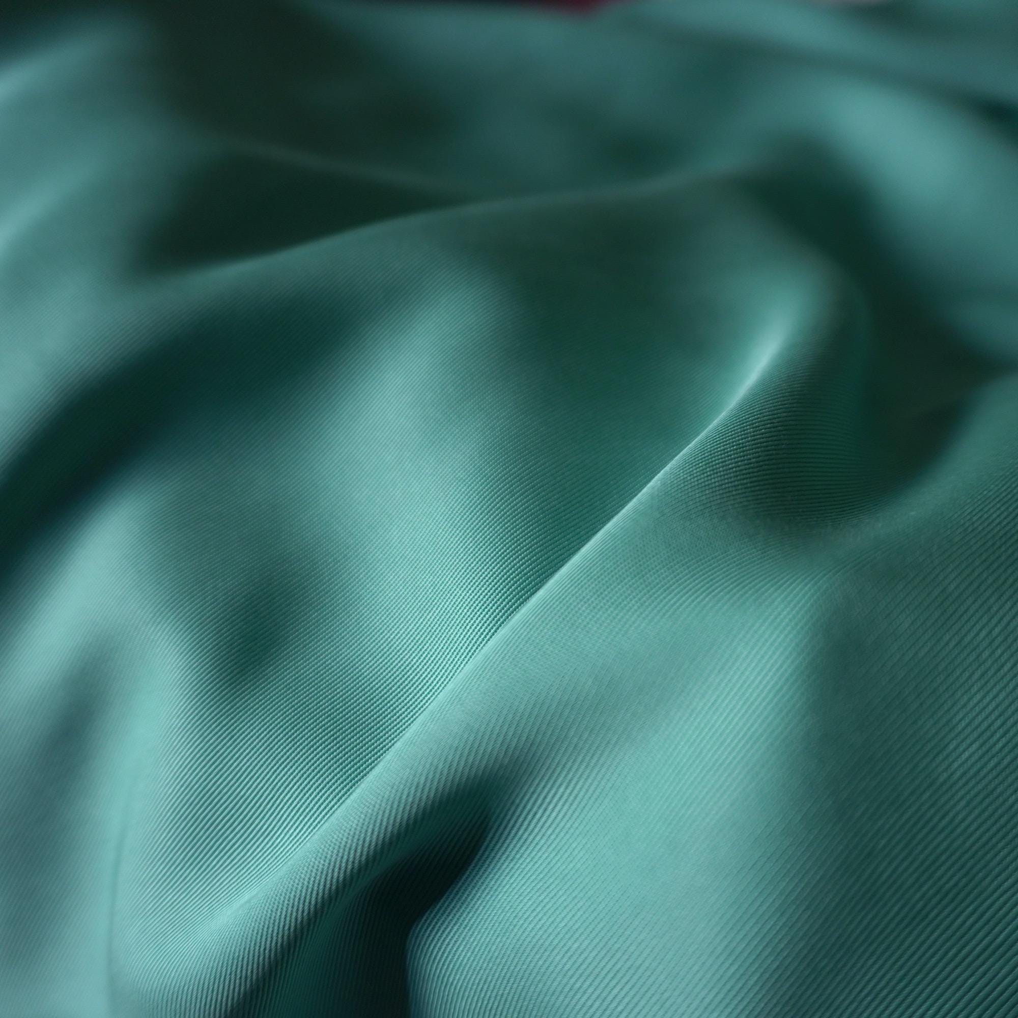 Sand Washed Tencel Twill fabric - Aqua
