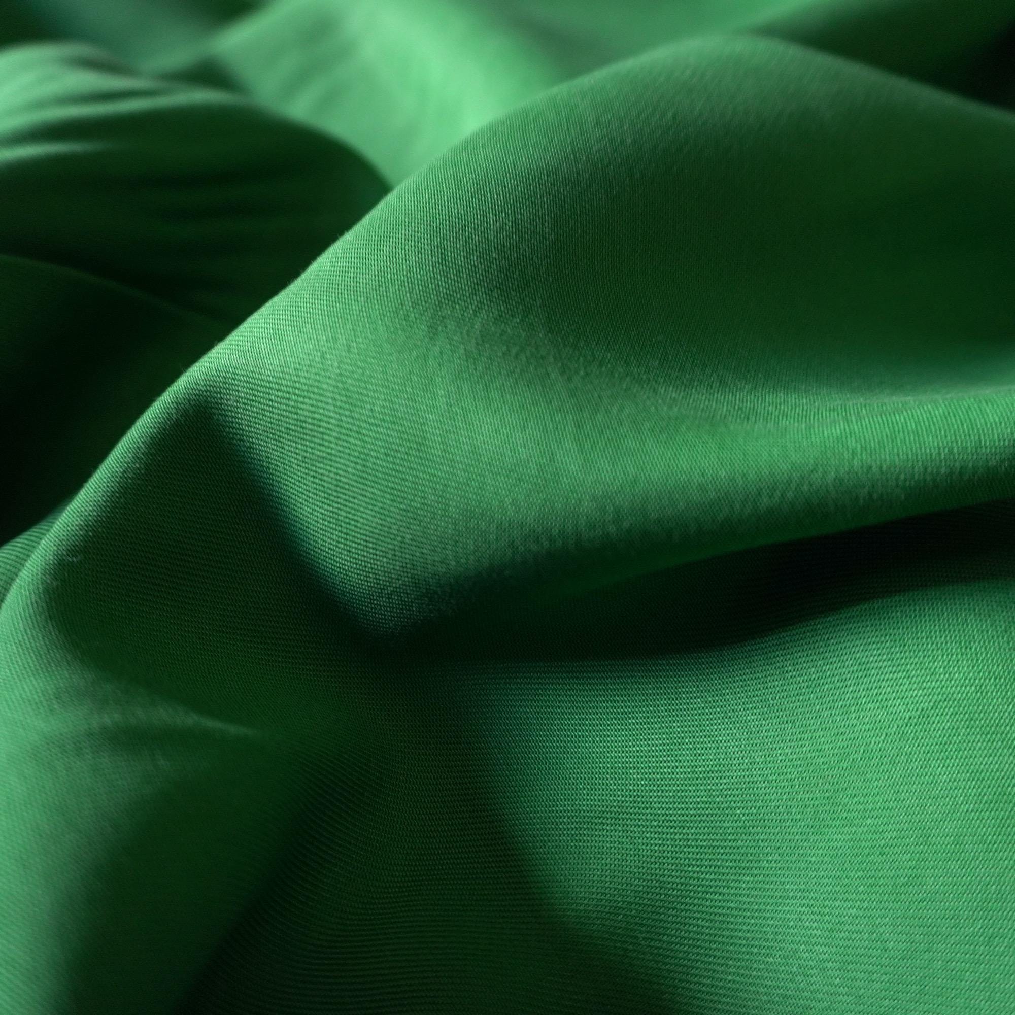 Sand Washed Tencel Twill fabric - Green