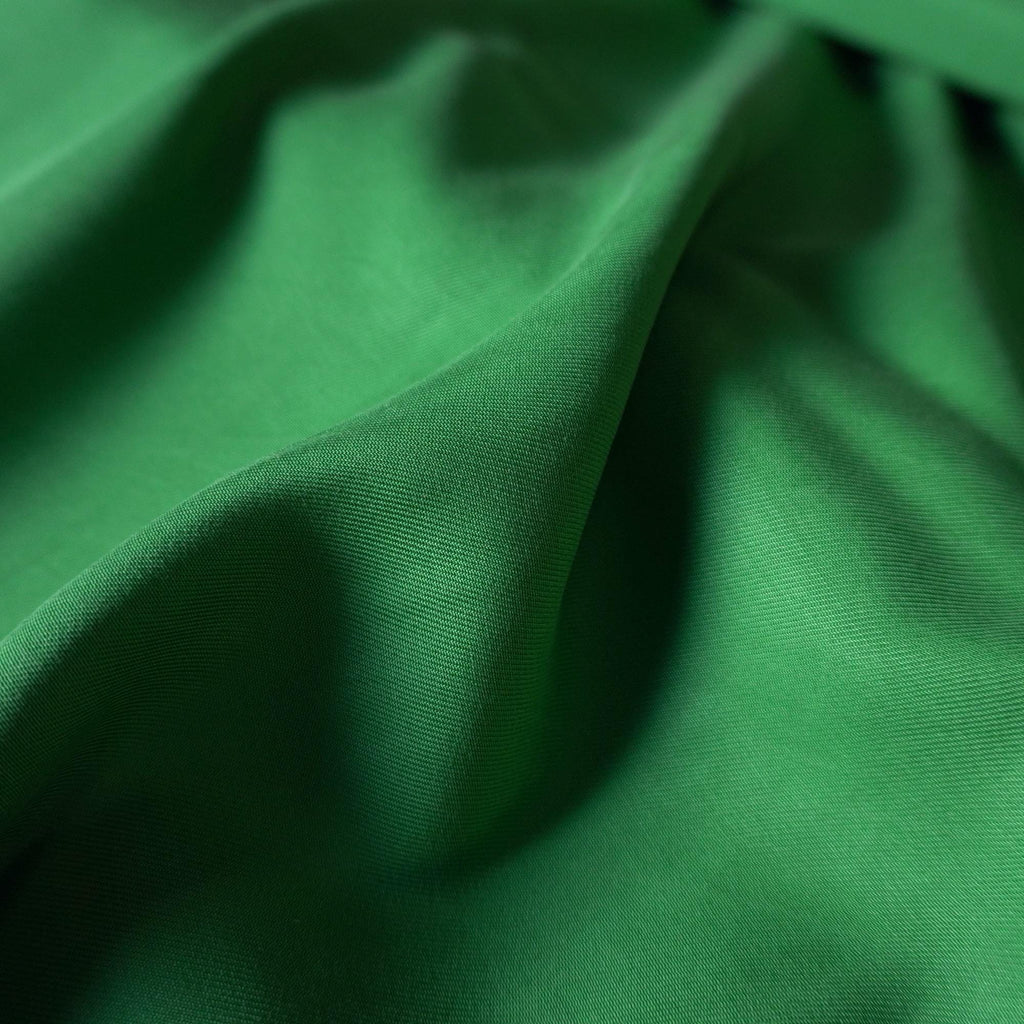 Sand Washed Tencel Twill fabric - Green