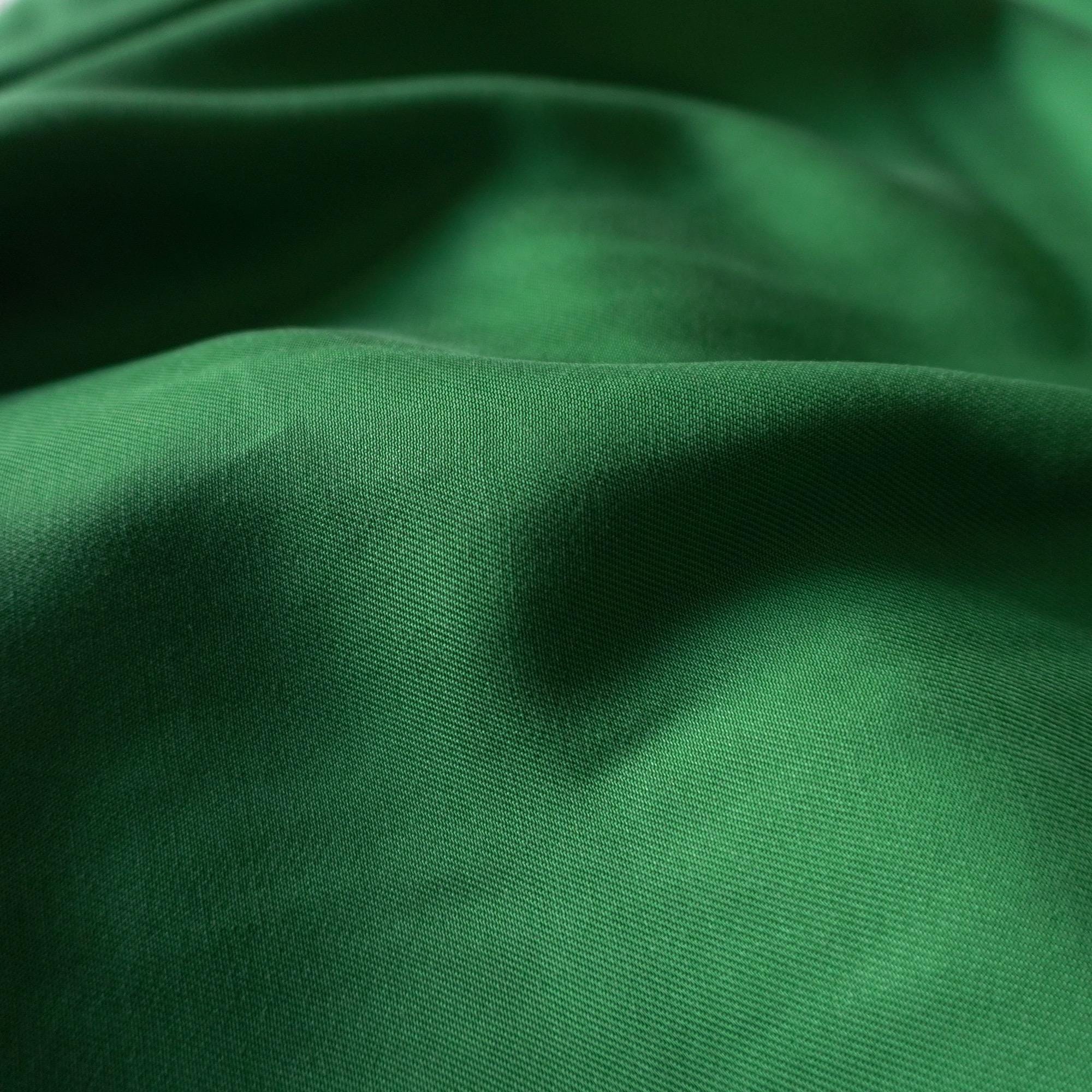 Sand Washed Tencel Twill fabric - Green