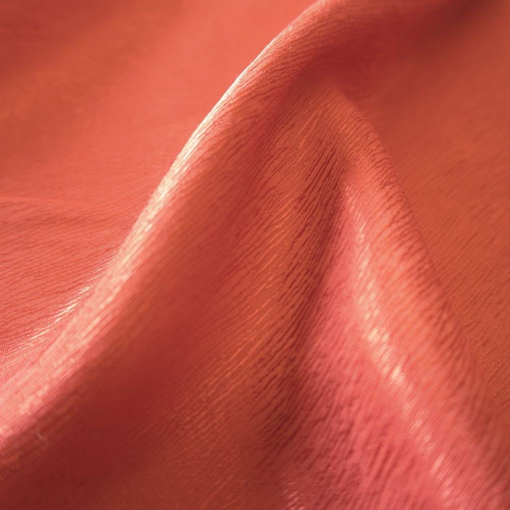 Cupro Tencel Bark Jacquard  - Red