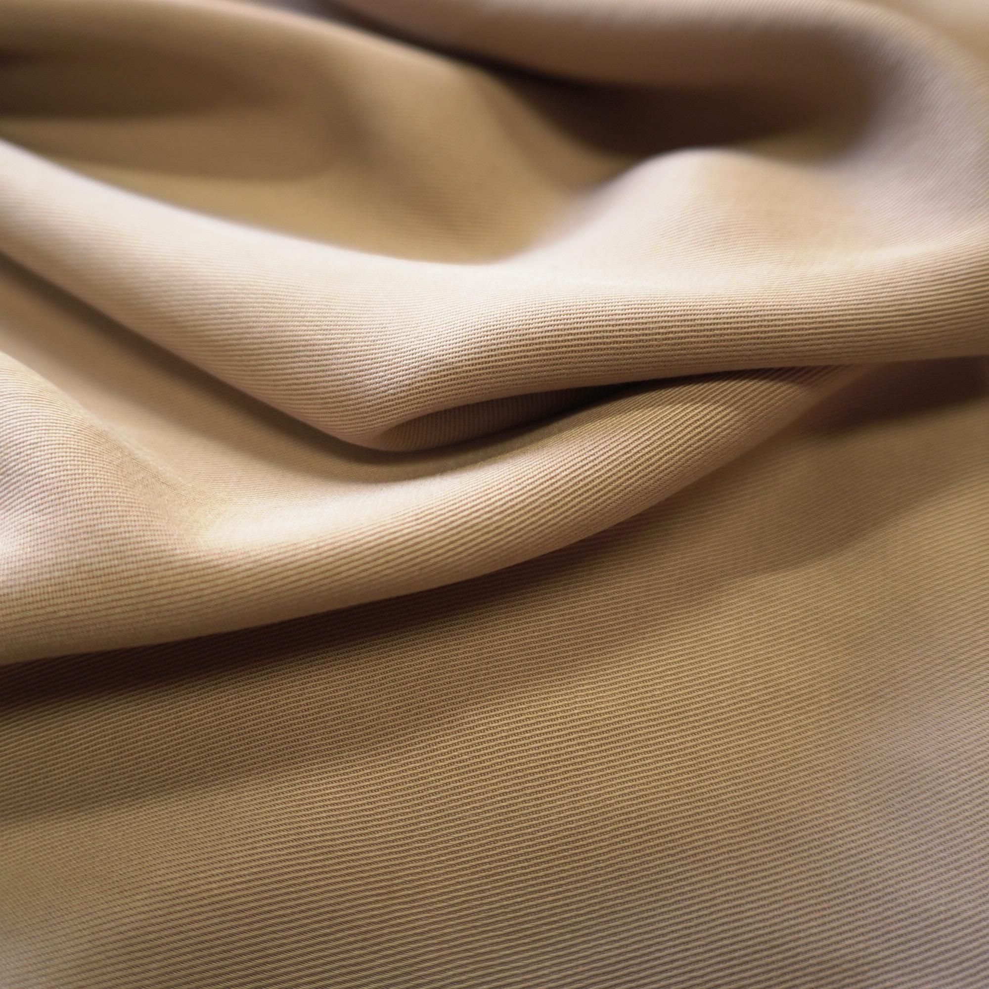 Sand Washed Tencel Twill fabric - Beige