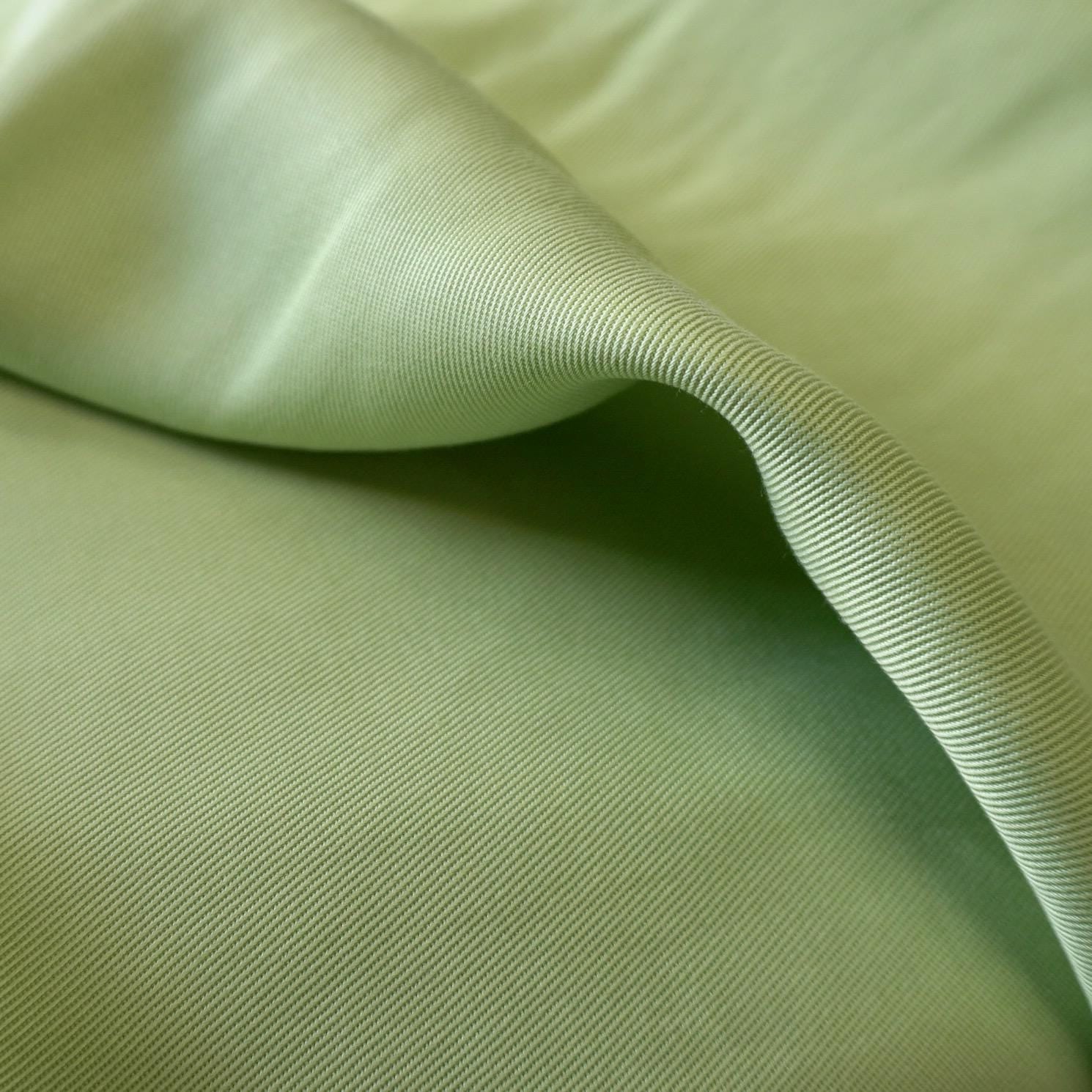 Sand Washed Tencel Twill fabric - Pistachio