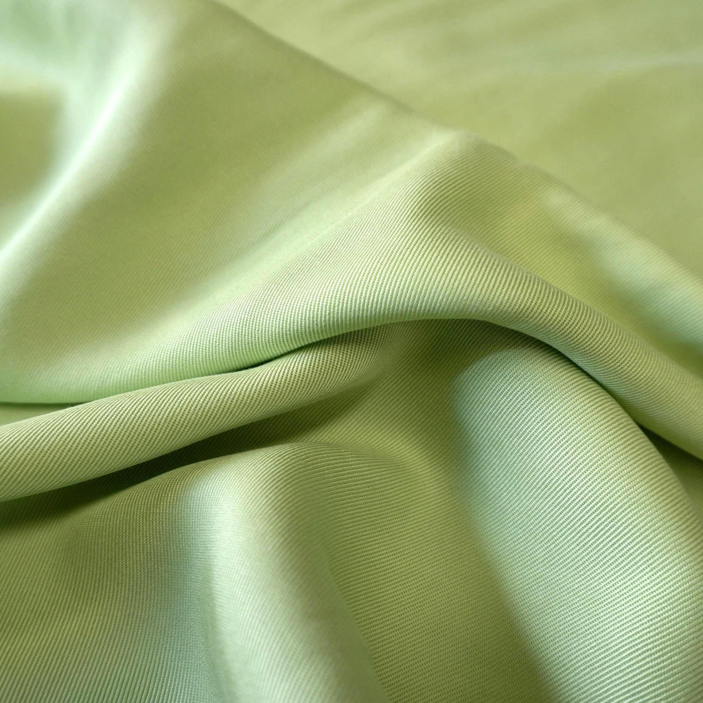 Sand Washed Tencel Twill fabric - Pistachio