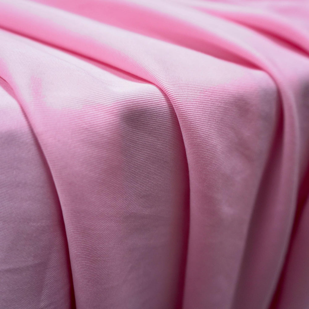 Sand Washed Tencel Twill fabric - Pale Pink