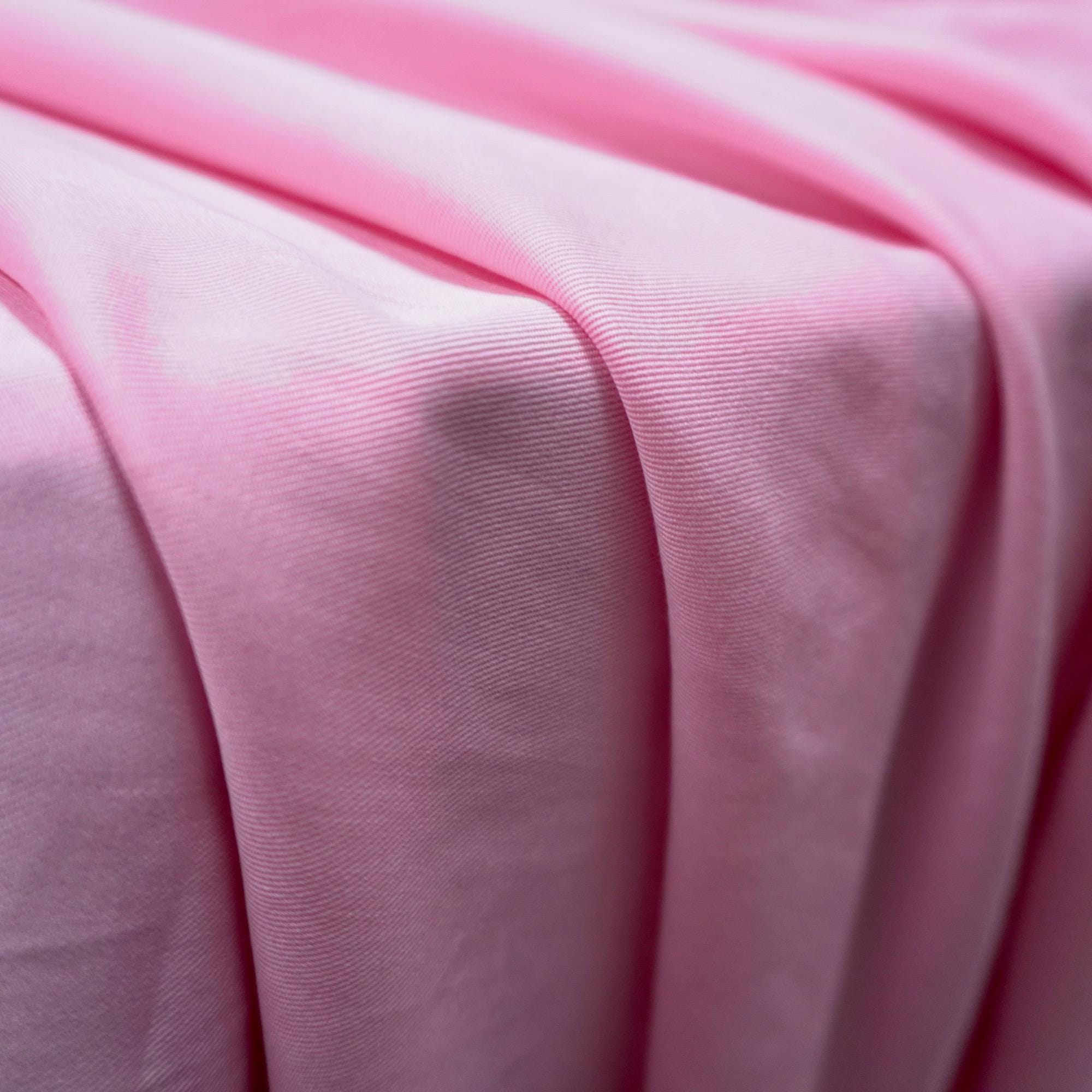 Sand Washed Tencel Twill fabric - Pale Pink