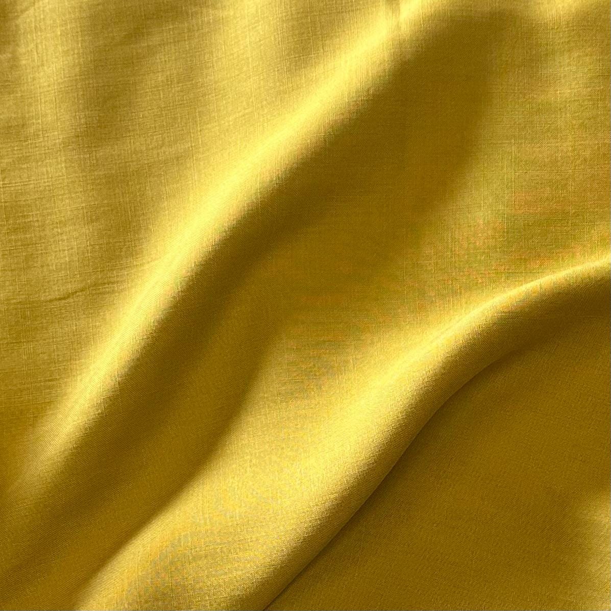 Tencel Slub Plain Weave - Mustard Yellow