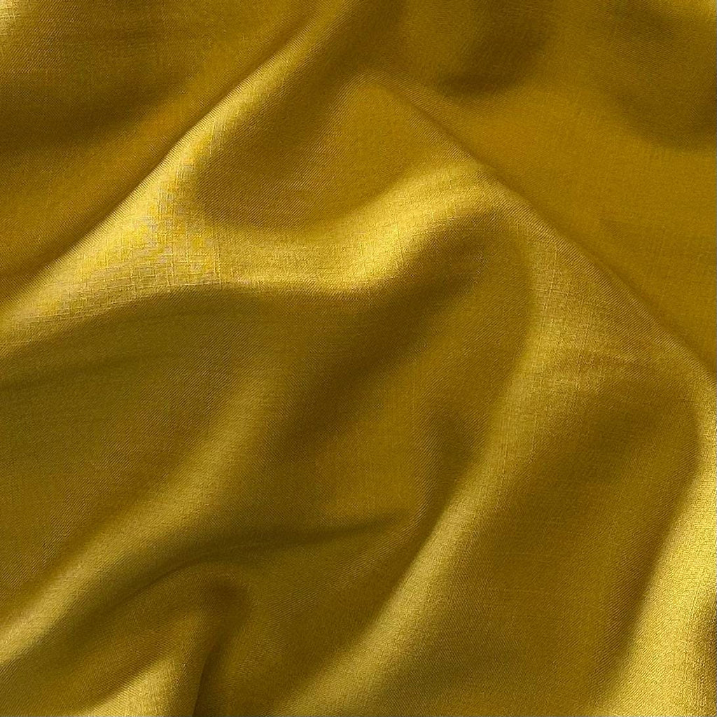 Tencel Slub Plain Weave - Mustard Yellow