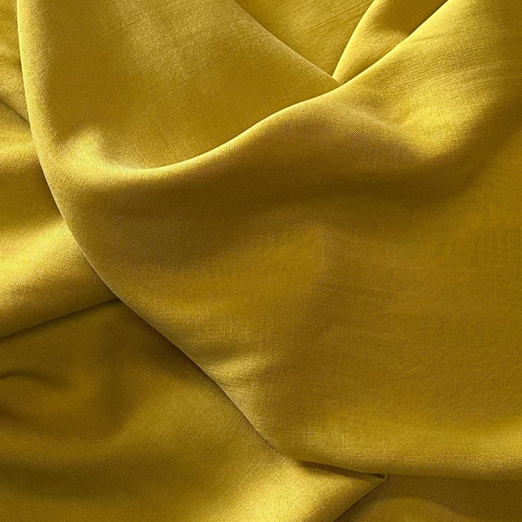 Tencel Slub Plain Weave - Mustard Yellow