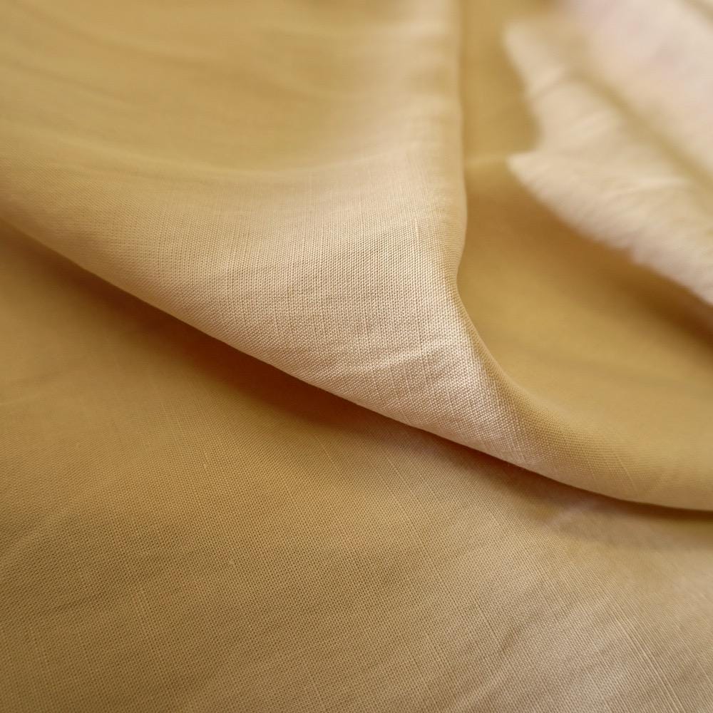 Sand washed Tencel linen -  Beige Cream