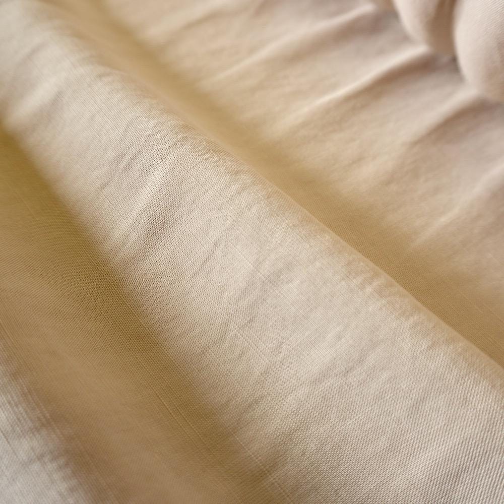 Sand washed Tencel linen -  Beige Cream