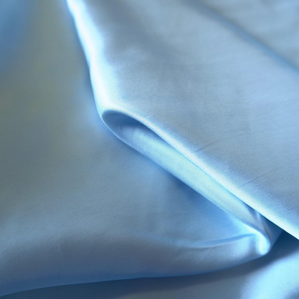 Viscose Silk Satin - Light Blue Soft Drape Lightweight Fabric
