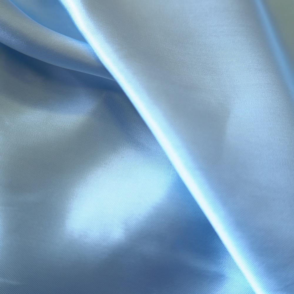 Viscose Silk Satin - Light Blue Soft Drape Lightweight Fabric