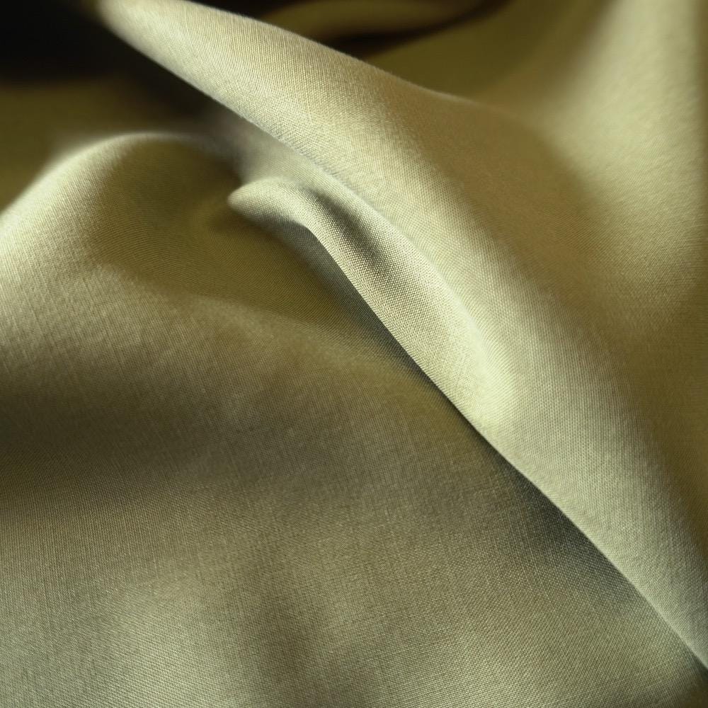 Soft Tencel Plain Weave Fabric - Olive Green