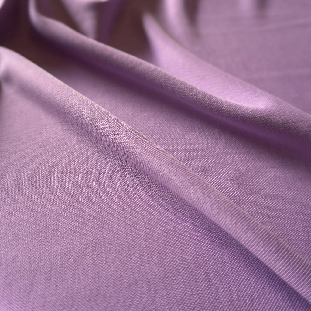 Modal Pique Jersey - Lilac - Sand Washed, Soft & Drapey, 190gsm