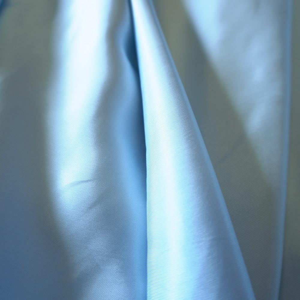 Viscose Silk Satin - Light Blue Soft Drape Lightweight Fabric