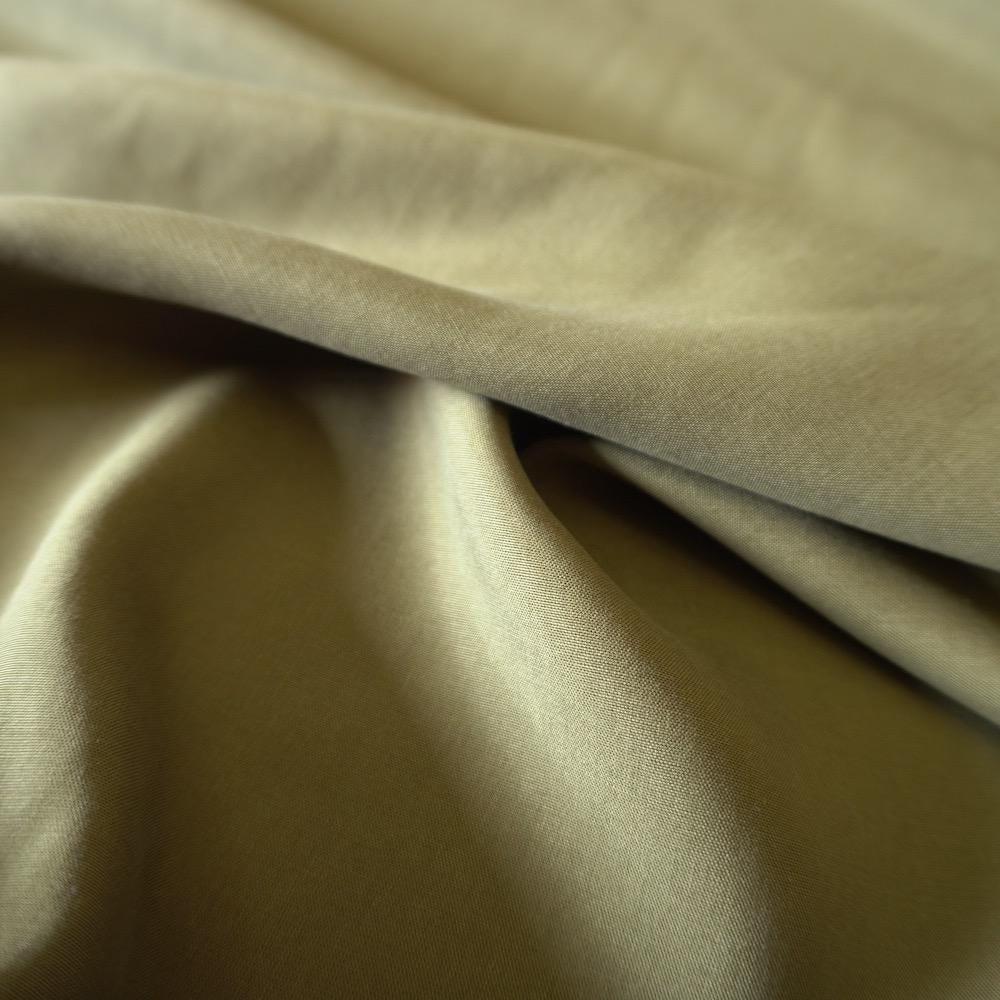 Soft Tencel Plain Weave Fabric - Olive Green