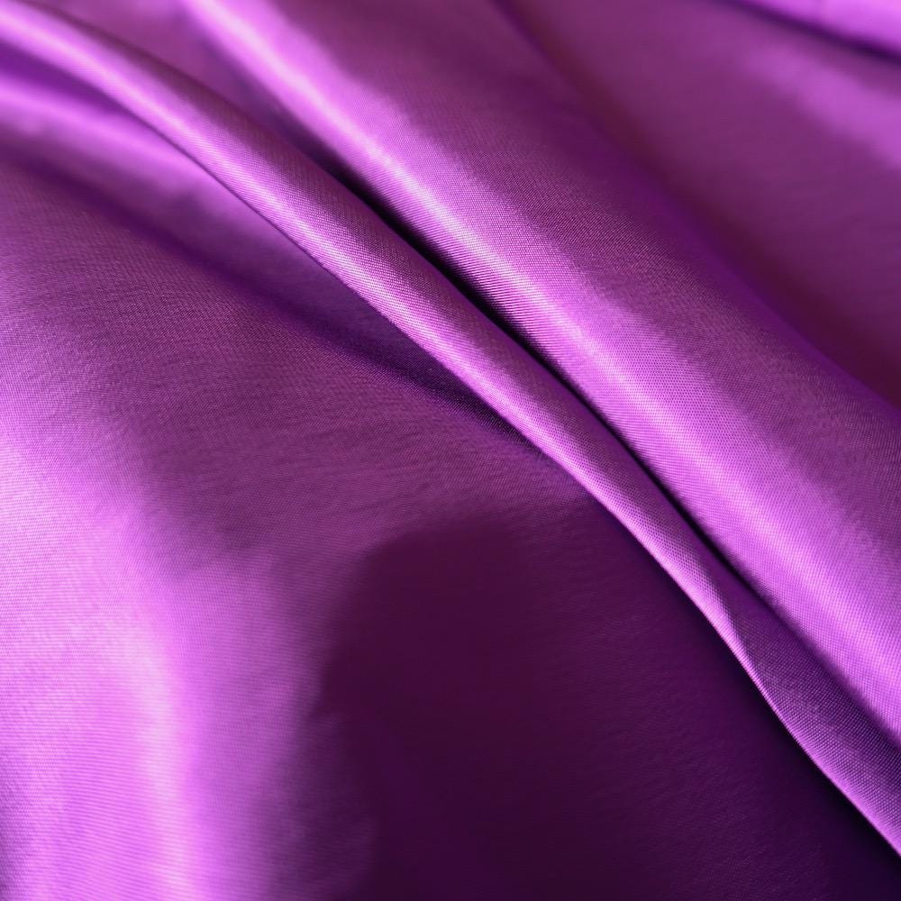 Cupro Viscose Stretch Fabric – Silky Fluid - Purple