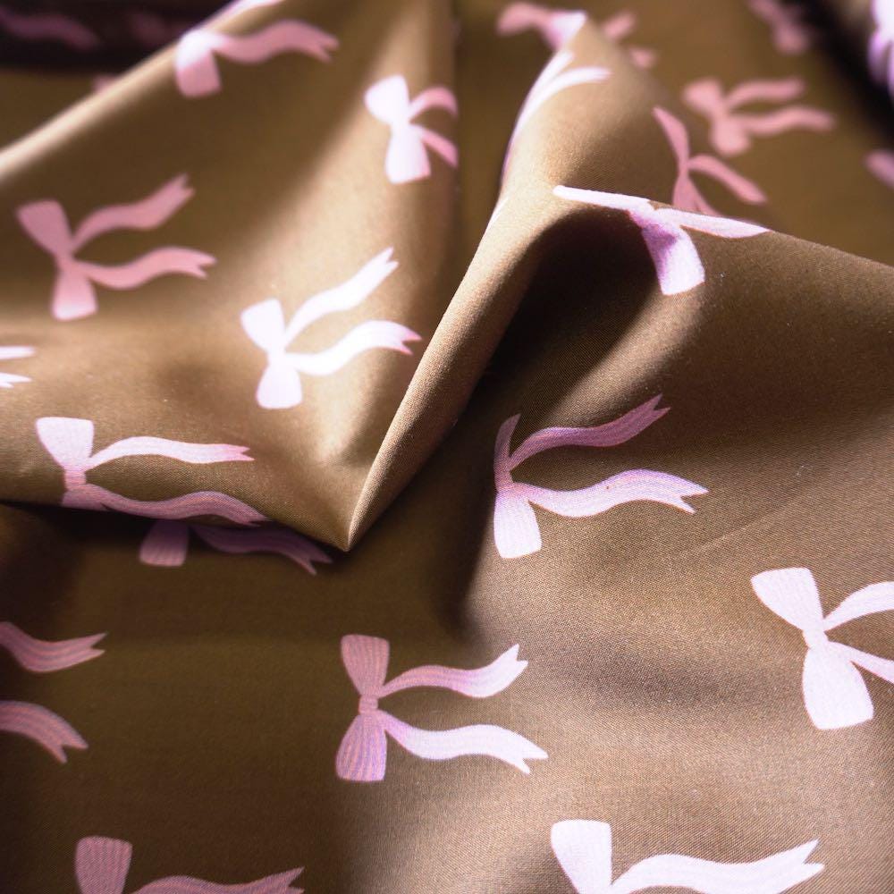 ADORN YOU - Gingerbread - Lightweight Cotton Lawn - Hey Sew Sister