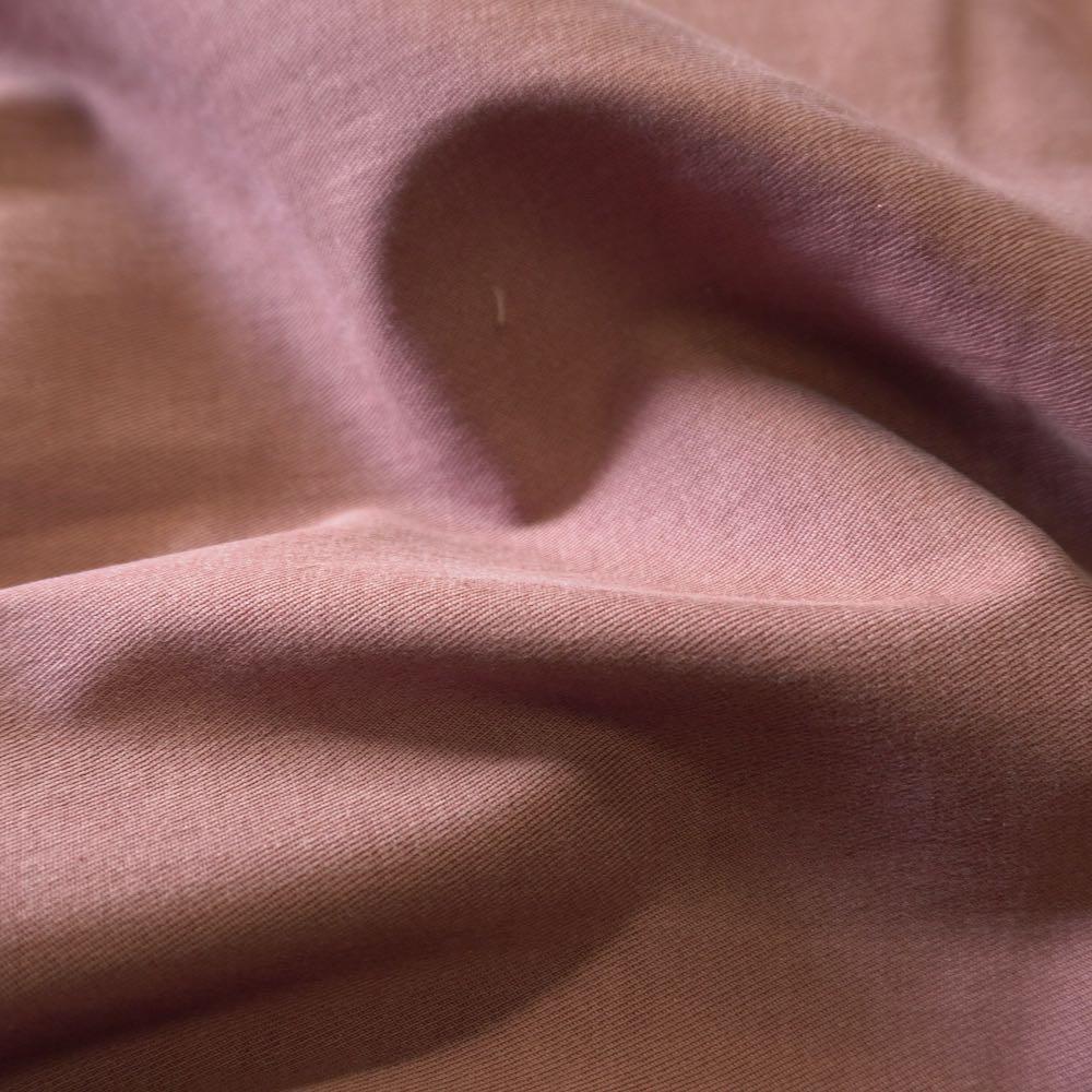 Heavy Weight Stretchy Tencel Cotton Twill - Terracotta