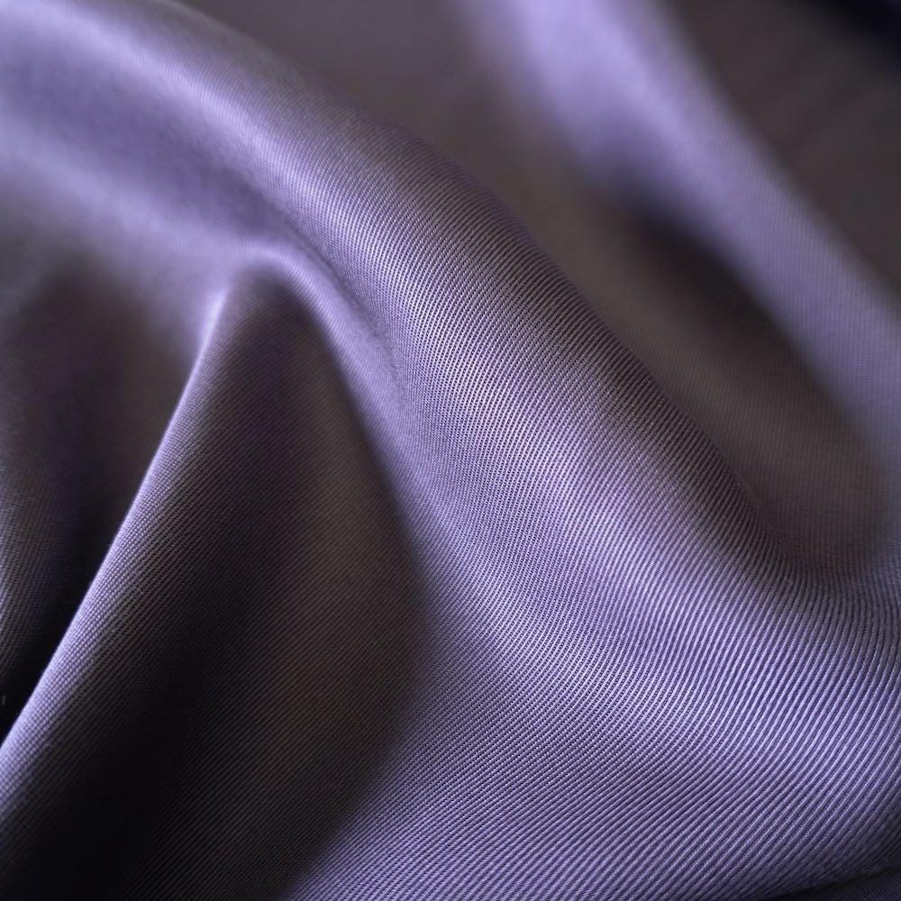 Sand Washed Tencel Twill fabric - Night blue