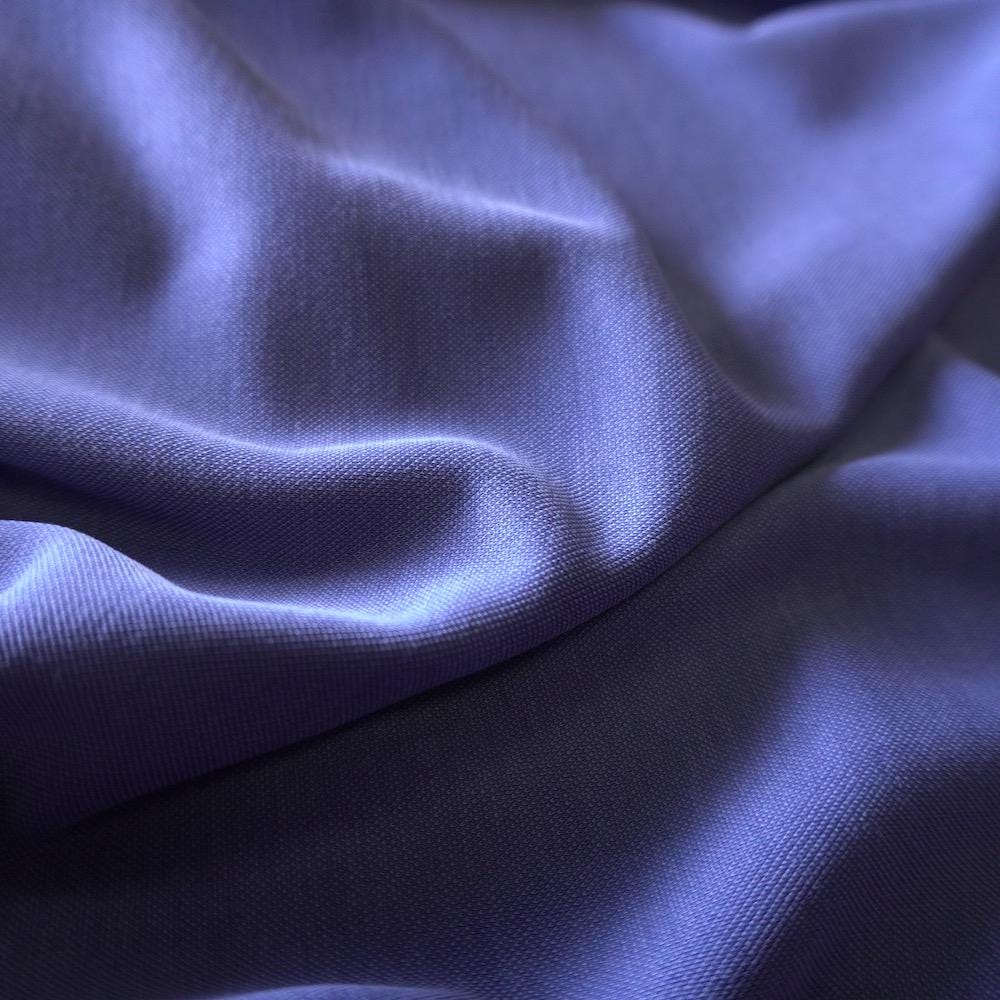 Modal Pique Jersey - Blueberry - Sand Washed, Soft & Drapey, 190gsm