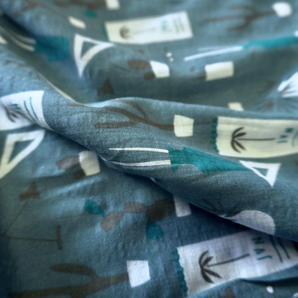 Light Weight Cotton Print Fabric