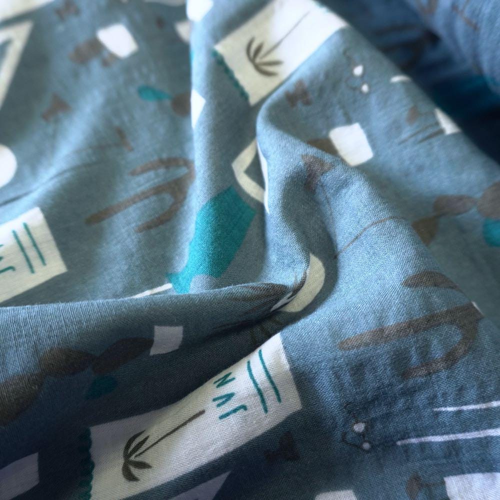Light Weight Cotton Print Fabric