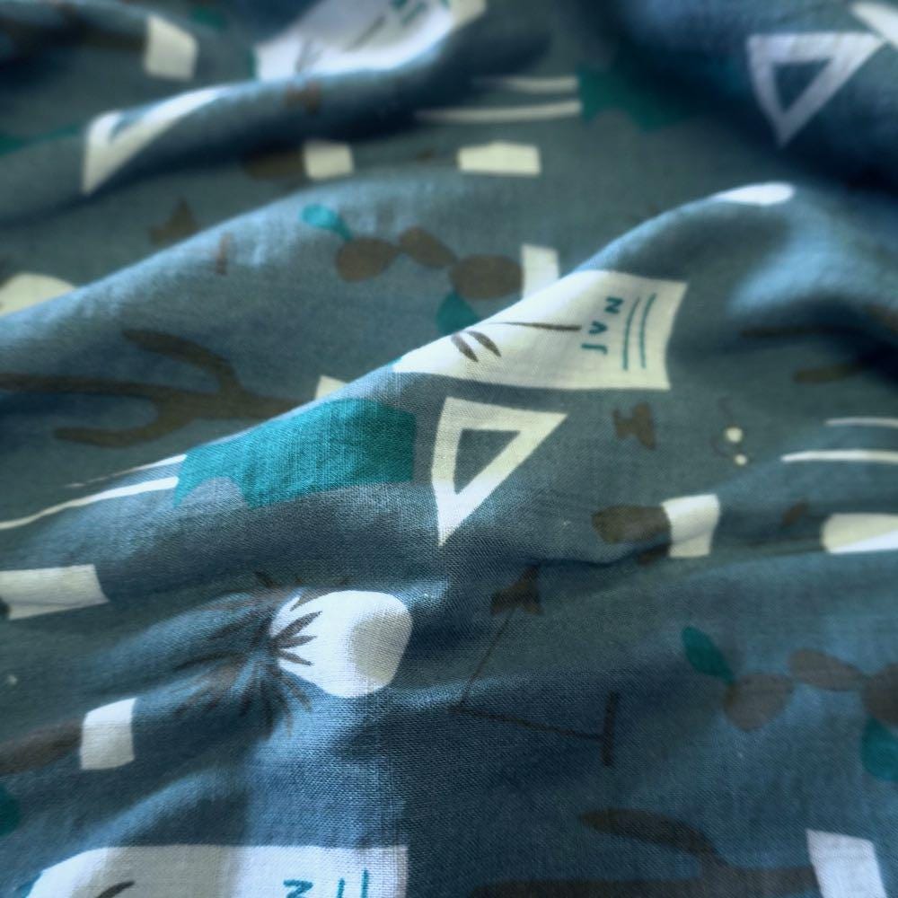 Light Weight Cotton Print Fabric