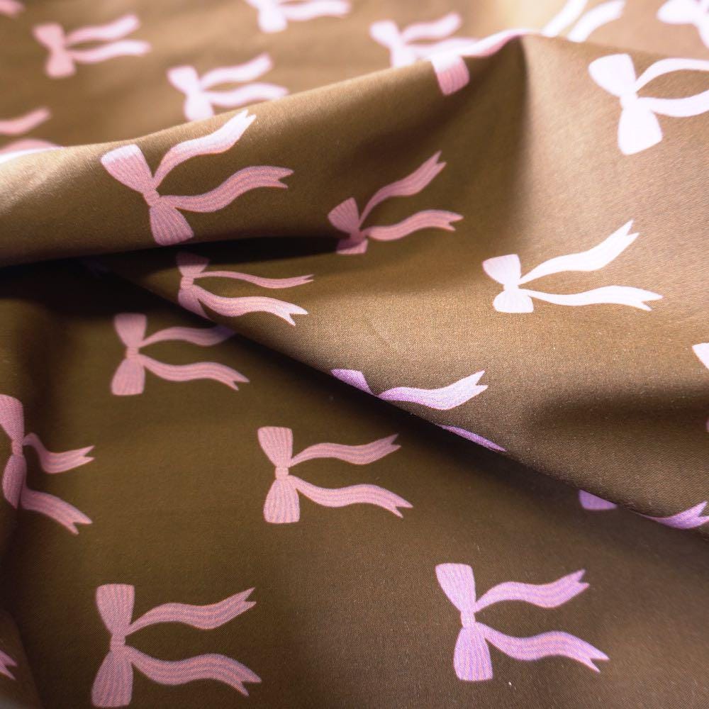 ADORN YOU - Gingerbread - Lightweight Cotton Lawn - Hey Sew Sister