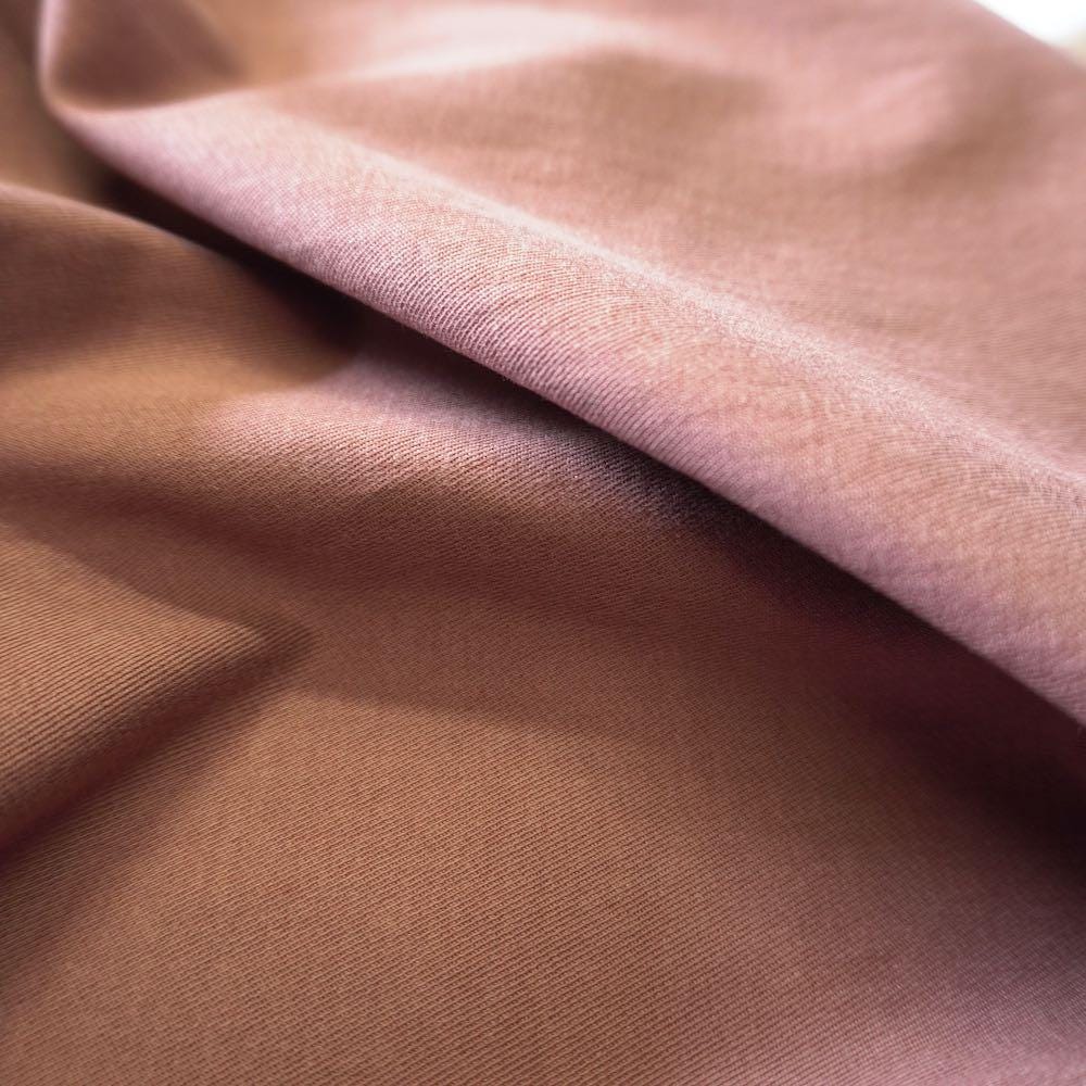 Heavy Weight Stretchy Tencel Cotton Twill - Terracotta