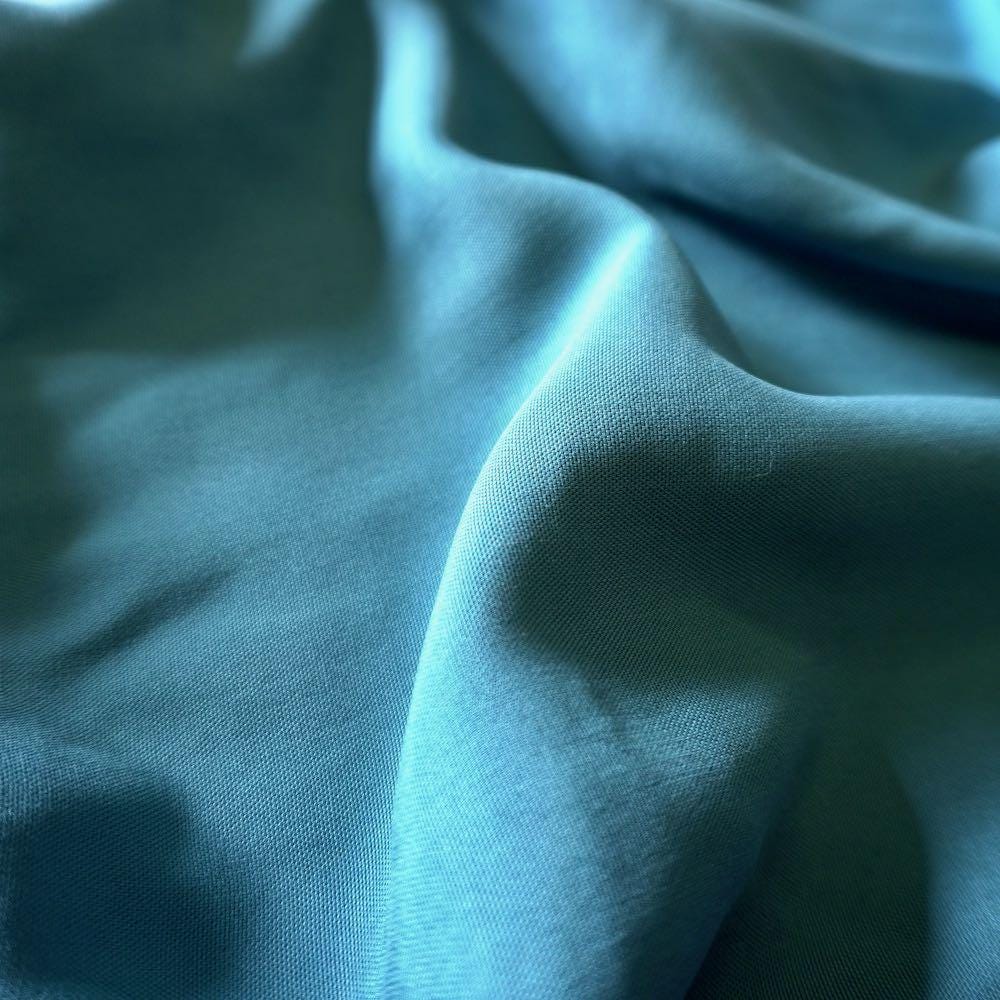 Modal Woven Fabric – Teal blue