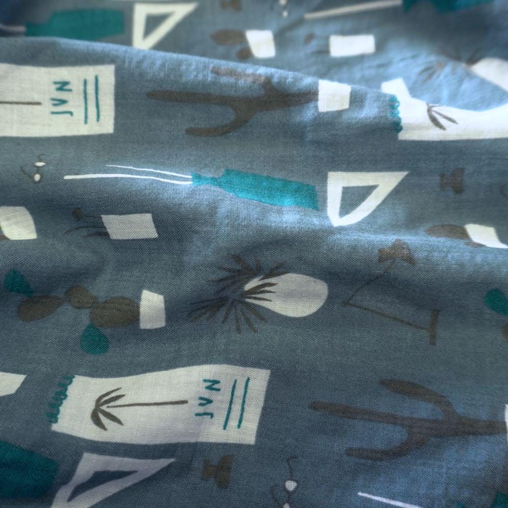 Light Weight Cotton Print Fabric