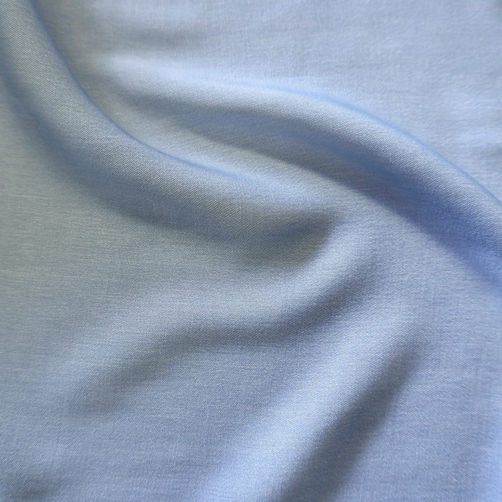 Fluid Lyocell Denim – Pale Blue Summer Weight