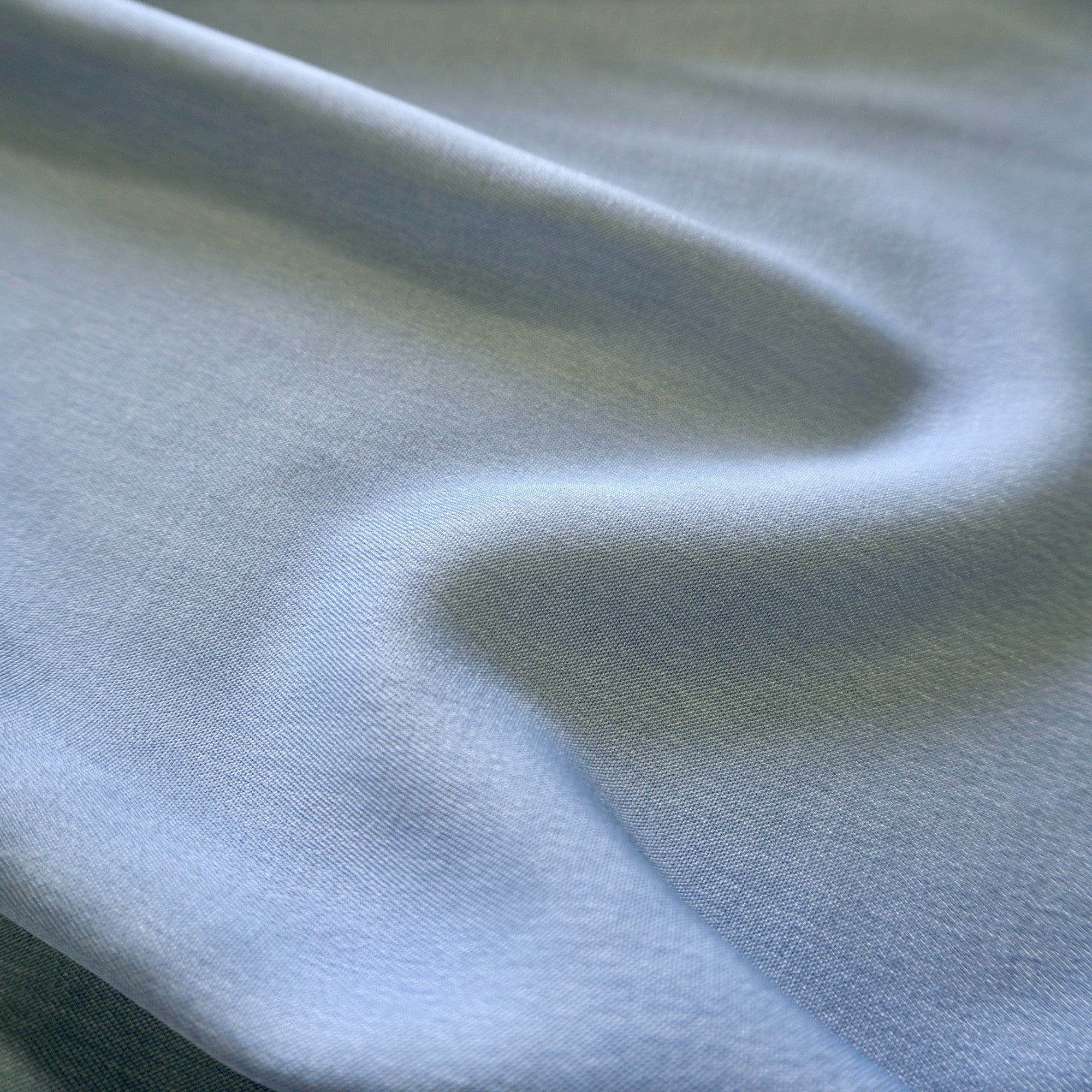 Fluid Lyocell Denim – Pale Blue Summer Weight