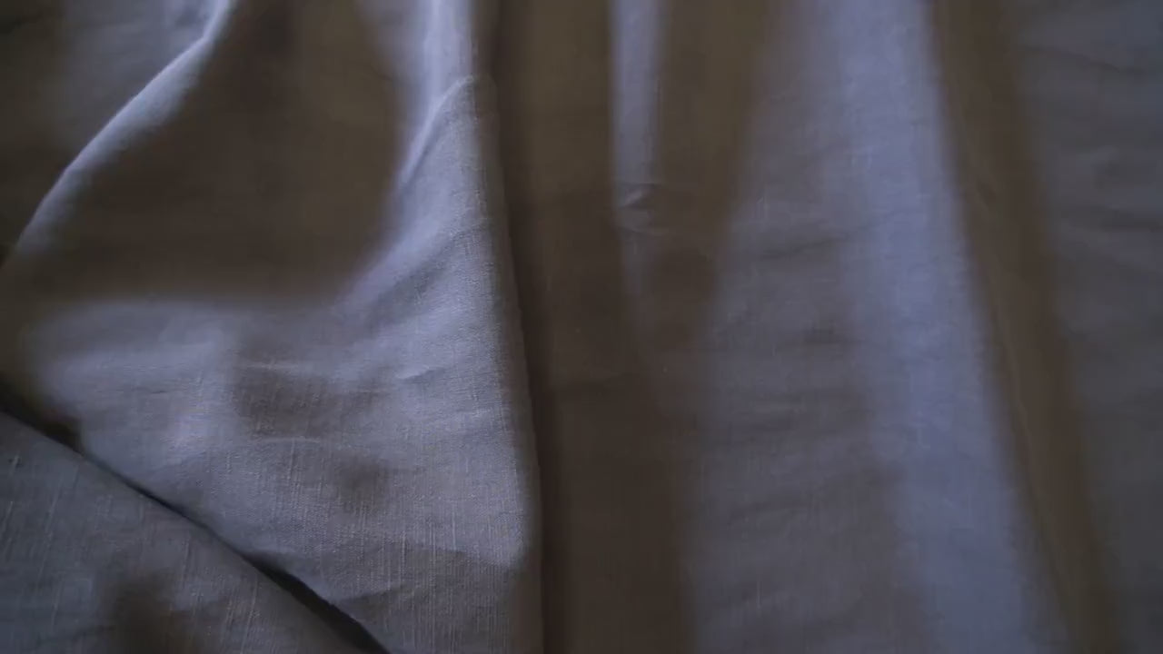 Sand washed Tencel linen - Grey